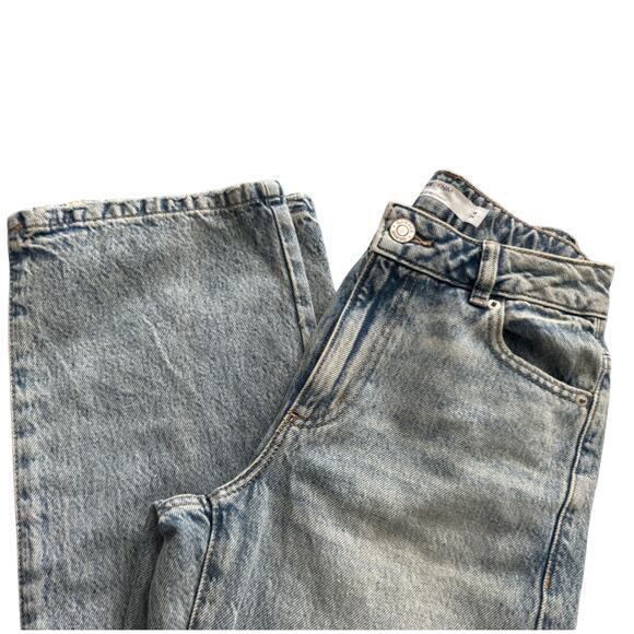 Garage Denim 90s Straight Jeans Women’s Size 0 / 24 Light Wash Vintage Y2K Style - Picture 7 of 9